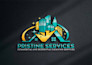 do logo for gutter cleaning, window cleaning, house clean, and cleaning services